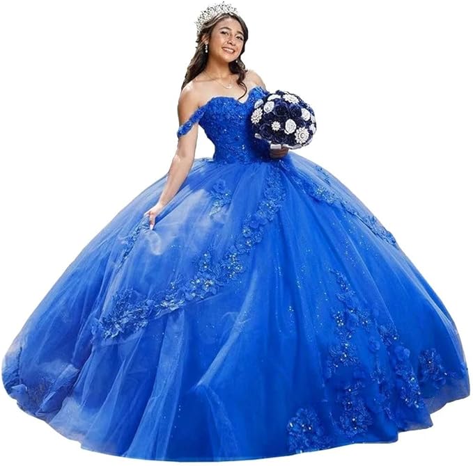 royal blue quinceanera dresses