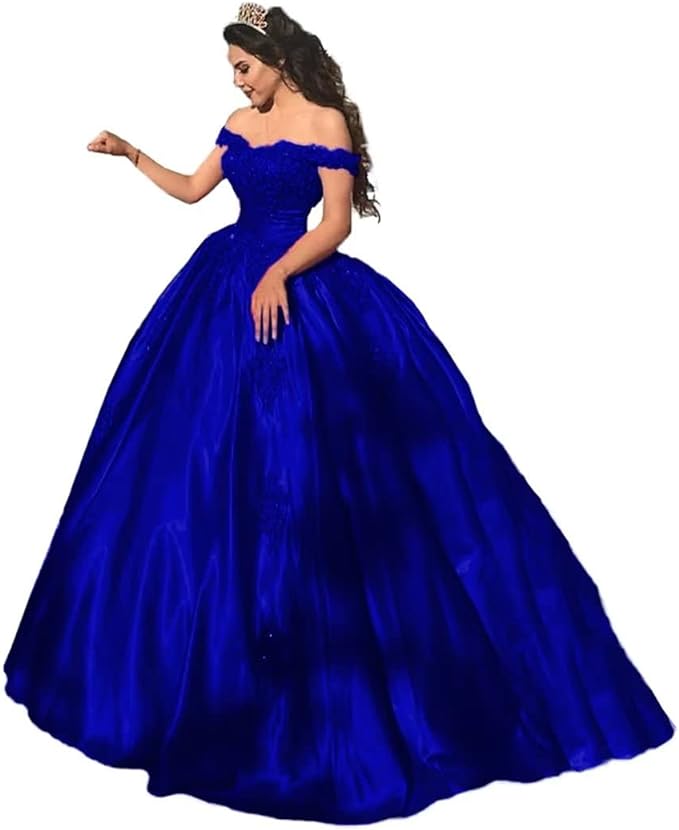 royal blue quinceanera dresses