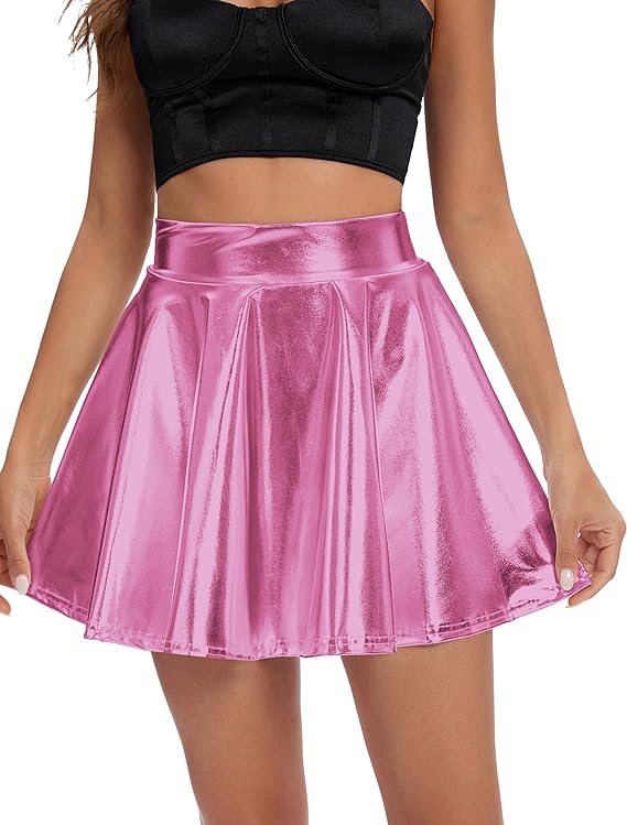 metallic skirt