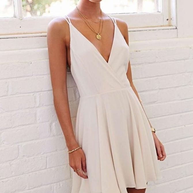 	
white cocktail dress for wedding