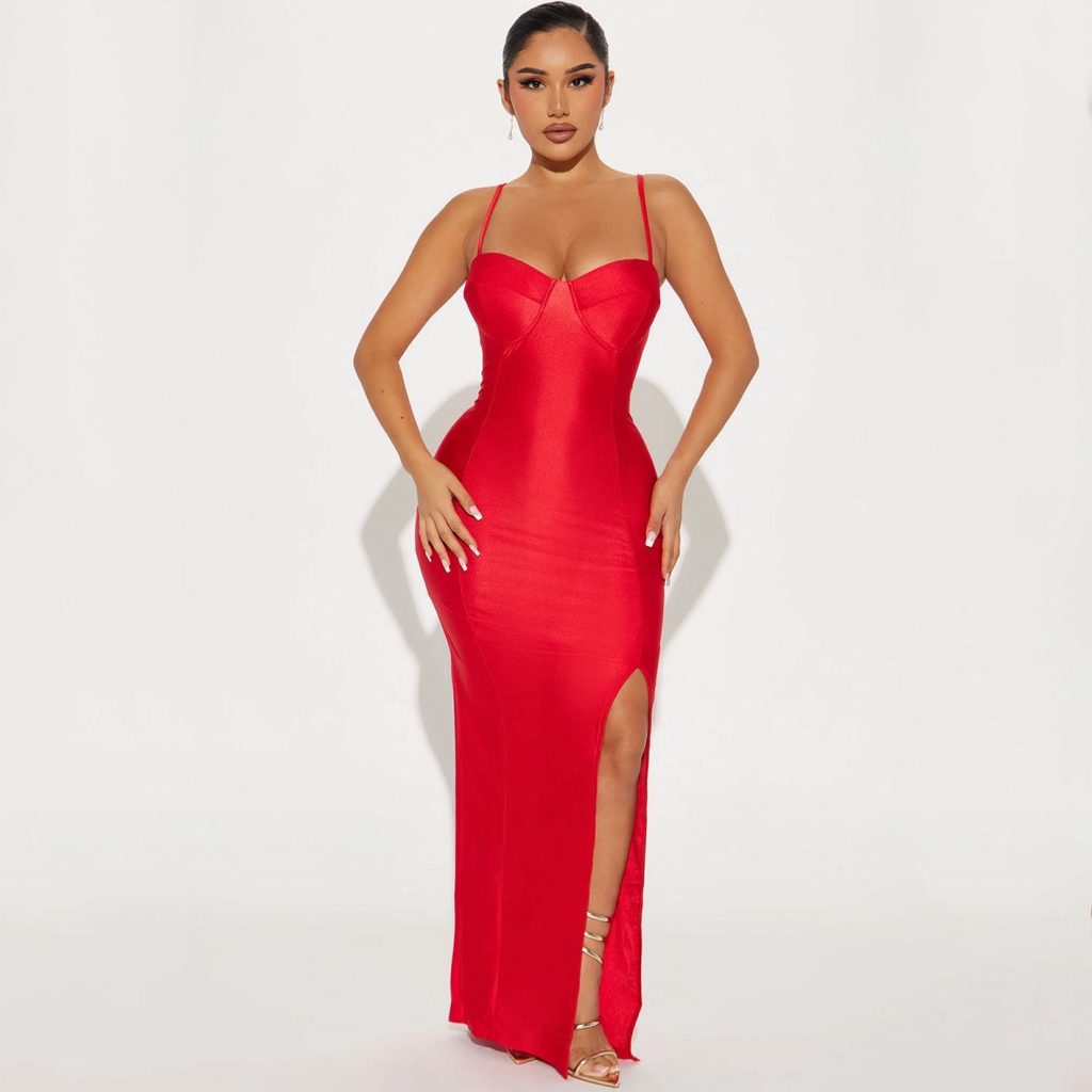 	
red dresses for women
