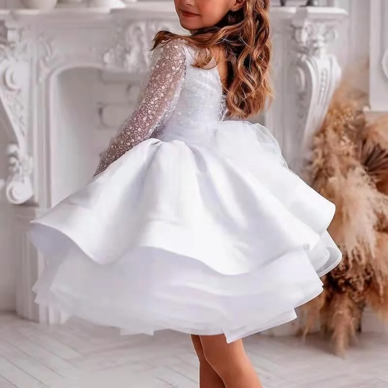 ivory flower girl dresses