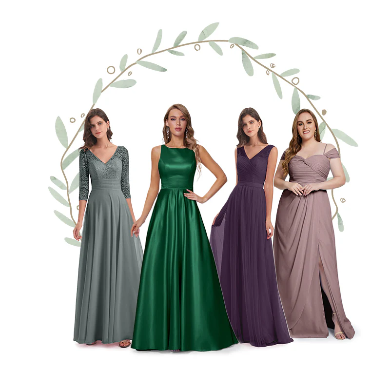 winter bridesmaid dresses